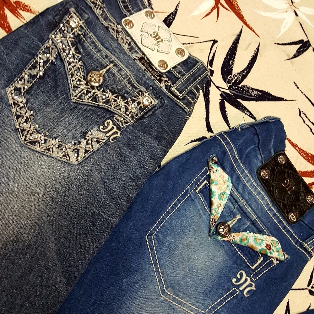 !SOLD! $45 each Miss Me jeans